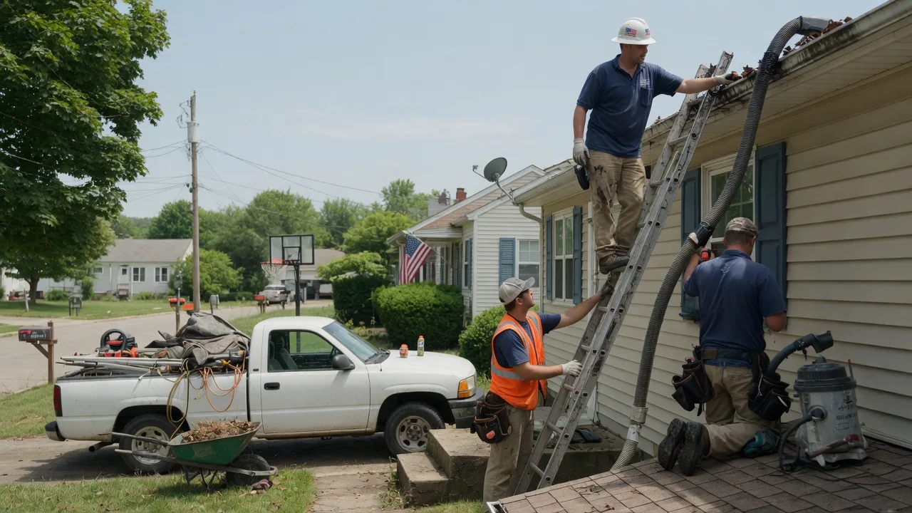 Gutter Installation in Pikesville, MD near me